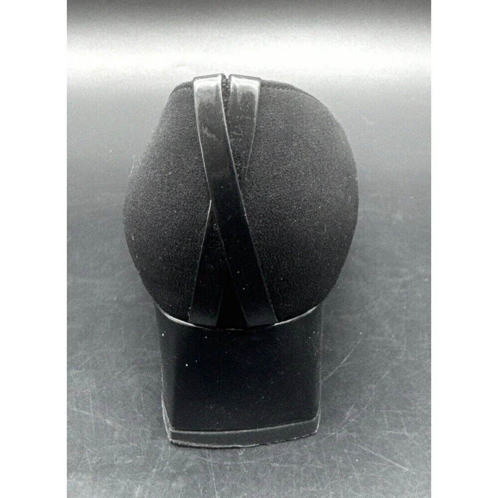 Van Eli Women’s BLACK  Slip On Pumps ‎ Open Toe Casual Heeled Comfort Sz 8.5